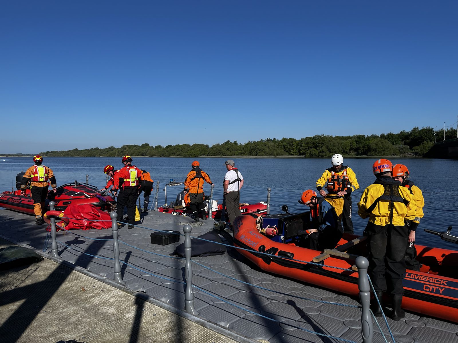 Multi-agency crews preparing to launch